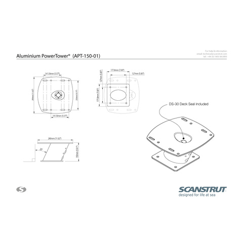 ScanStrut APT-150-01 ALUMINIUM POWERTOWER