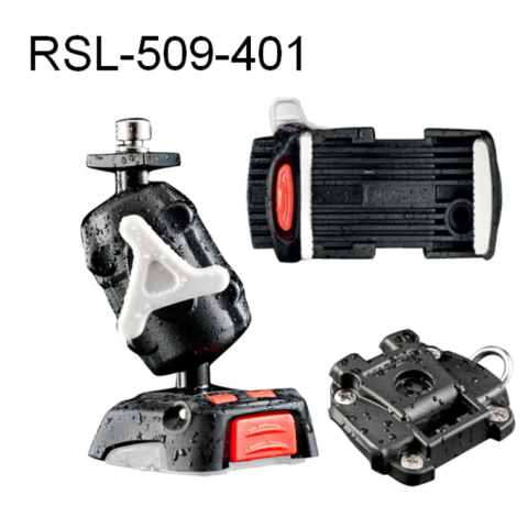 ROKK Mini Phone Mount kit with Screw Down Base RLS‐509‐401