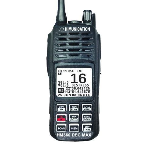 HM360 MAX DSC-D VHF Radio 6W