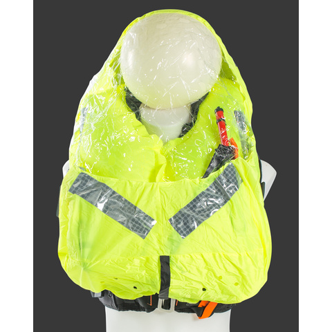 TeamO Offshore 170N BackTow Redningsvest sort m. orange trim