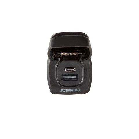 Scanstrut SC-USB-F4 Flip Pro Plus Fast Charge USB-A & USB-C Socket