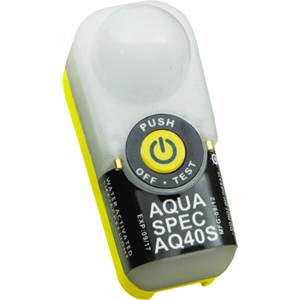 Aqua Spec AQ40S og AQ40L Nødlys for redningsvest
