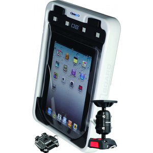 MarinePod iPad holder og vandtæt OverBoard Etui med flexibelt ROKK beslag MP-TBL-OB-RAD